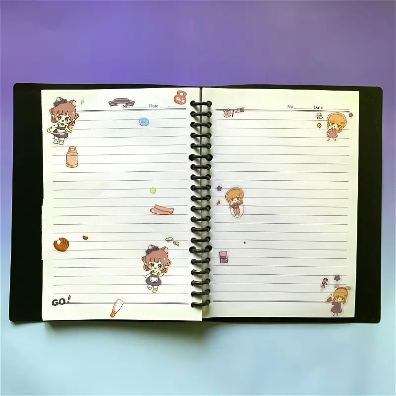 Autocollants Kawaii 3D pour Papeterie – Stickers Mignons Fillettes, Nourriture et Objets du Quotidien