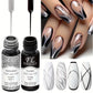 Gel Liner Argenté Pailleté – Nail Art Précis et Brillant | Vernis à Ongles UV/LED