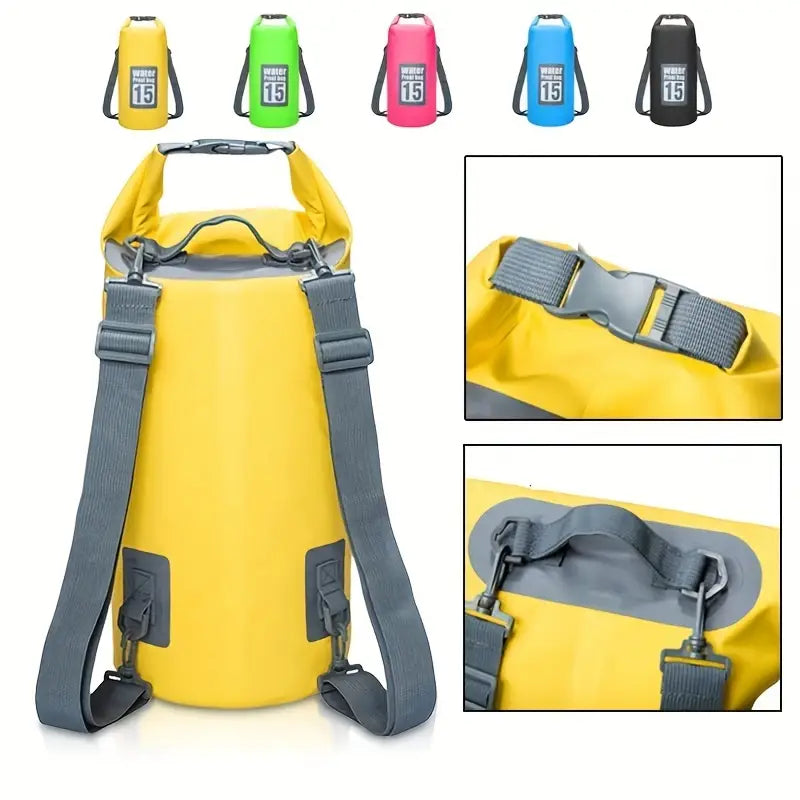 Sac Étanche Multifonction – Rangement Extérieur Imperméable pour Camping, Randonnée, Plage et Sports Nautiques