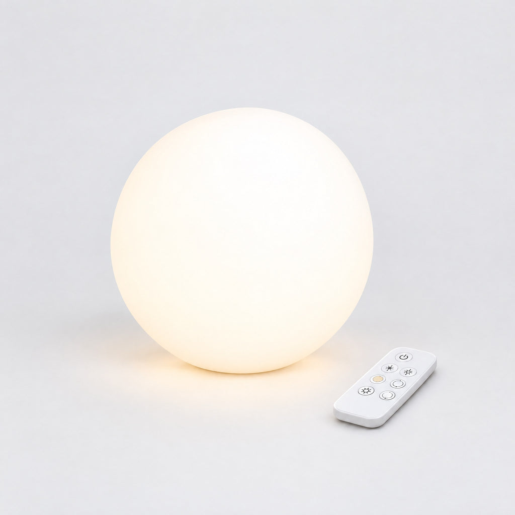 Boule Lumineuse LED de Jardin 16 Couleurs avec Télécommande – USB ou Solaire