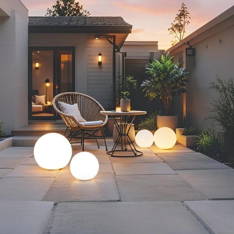 Du jardin à la terrasse, sans fil