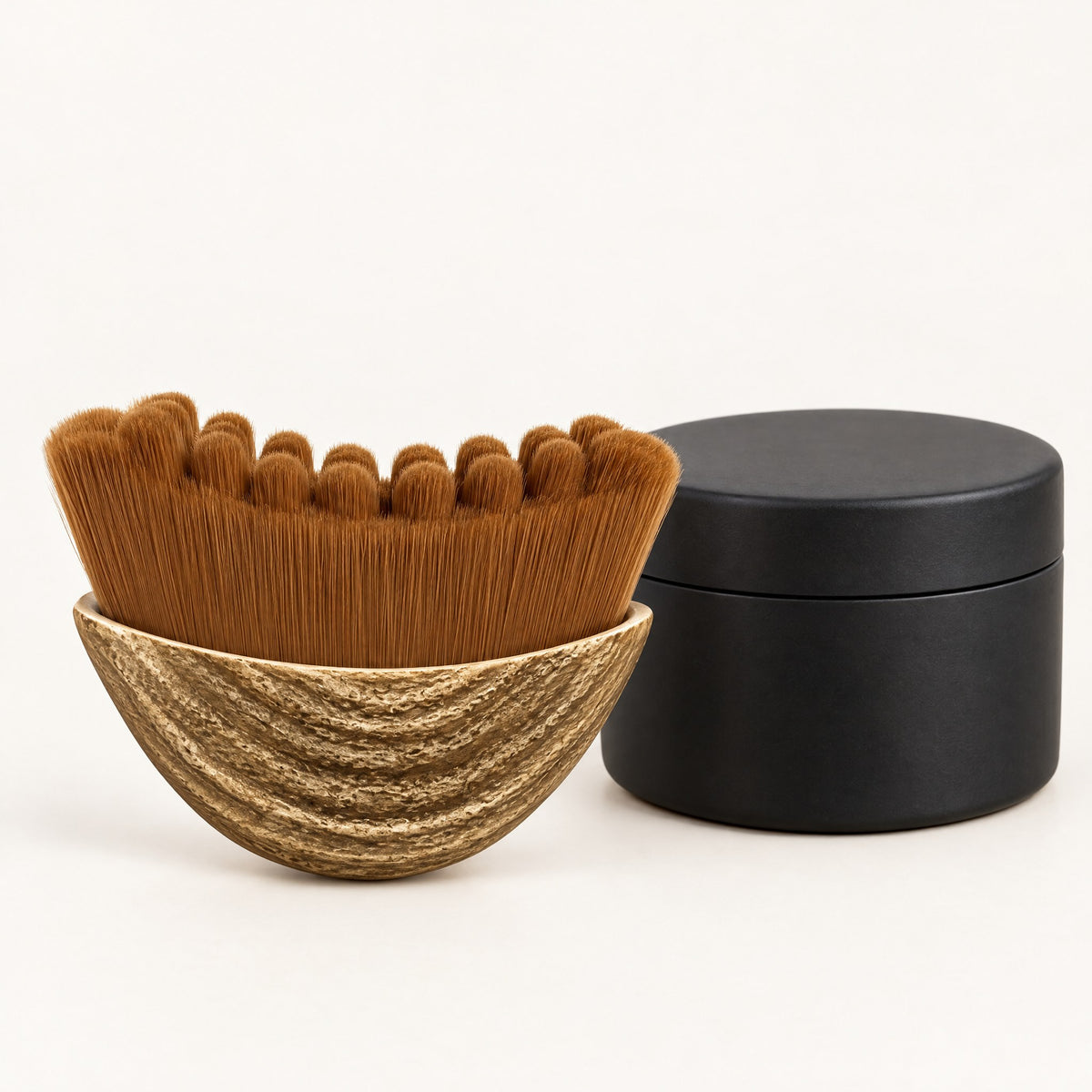 Brosse Visage Massage à Sec en Microfibre Douce – Rituel Beauté avec Étui