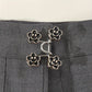 Extenseur de ceinture femme avec fleurs roses – Accessoire élégant et ajustable pour pantalon