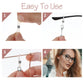 4pcs Chaînes de Lunettes Perle pour Femmes Dorées Argentées de Chaîne