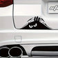 Autocollant Voiture Monstre Drôle – Sticker Regard qui Espionne, Décoration Originale Pare-Chocs et Coffre