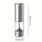Moulin à Poivre Électrique Rechargeable – Broyeur Inox avec Réservoir Transparent