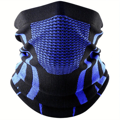 Cache-Cou Thermique Multifonction – Tour de Cou Hiver Respirant & Coupe-Vent, Masque Sport Outdoor Homme/Femme