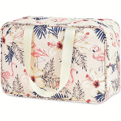 Trousse de toilette grand format à motifs éléphants Style ethnique, coloris Un