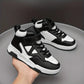 Baskets montantes fille noires et vertes – Chaussures de sport tendance style basketball