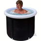 Bain Froid Portatif pour Cryothérapie Bassin d’Eau Glacée Pliable pour Récupération Musculaire