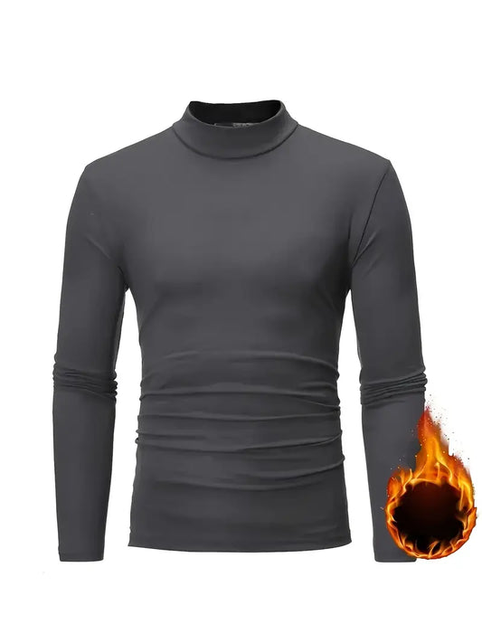 Sous-pull thermique homme – Lot de 6 cols roulés chauds – Sous-vêtements d’hiver respirants et confortables