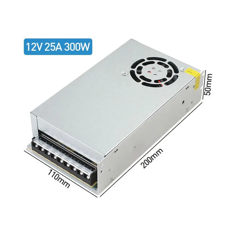 Alimentation 24V 5A 120W – Transformateur à Découpage Métallique pour LED, CNC et Projets Électroniques