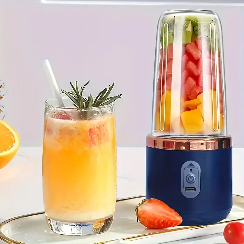 Blender Portable USB Rechargeable – Mixeur Smoothie Compact pour Fruits, Jus et Shakes