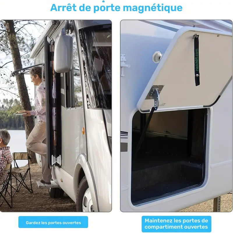 Butée Magnétique Porte Camping-Car – Arrêt et Maintien de Porte Robuste