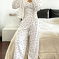 Ensemble de vêtements de maison Gentle Style Petit Cœur : Caraco