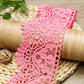 Tissu Dentelle Brodée au Mètre – Élegant et Raffiné pour Robes, Couture, Décoration et DIY