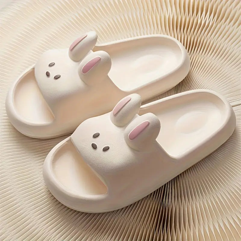 Sandales fille lapin mignon – Pantoufles légères et confortables pour l’été