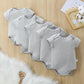 Lot de 5 bodies bébé – Cadeau naissance coton doux manches courtes