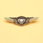 ins moto biker ailé crâne vintage – Broche métallique 120th anniversaire