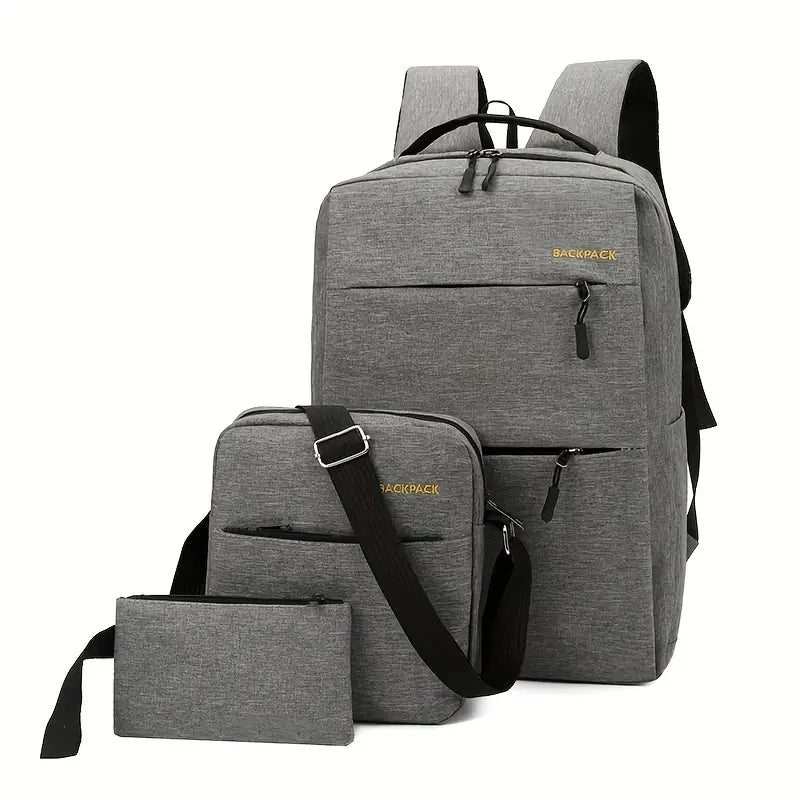 Set sacoche ordinateur portable et sac à dos  Design moderne, grande capacité et multi-compartiments