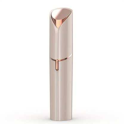 Rasoir Électrique Sourcils et Visage Femme, coloris Or rose