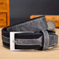 Ceinture homme en jean bleu avec boucle classique – Style décontracté et tendance