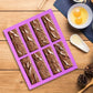 Moule en Silicone Rectangulaire pour Barres d’Alimentation – Céréales, Chocolat et Snacks Maison