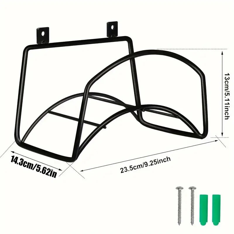 Support Mural pour Tuyau d’Arrosage – Rangement Extérieur Pratique et Gain de Place pour Jardin et Terrasse