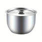 Set de Bols en Acier Inoxydable Alimentaire – Antirouille et Multifonction pour Cuisine, Pâtisserie et Préparation