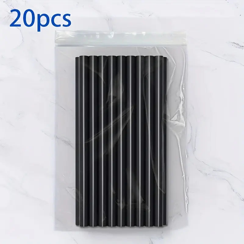 Bâtons de Colle Thermofusible Noire – Forte Adhérence pour Réparations, Assemblages et Travaux de Bricolage