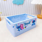 Boîte de Rangement Papeterie Bébé Motif Stitch – Organisateur Bureau Enfant pour Crayons et Accessoires