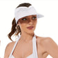 Visière femme été anti-UV bleu marine – Casquette légère et élégante pour la plage et le sport