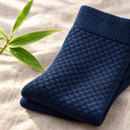 Chaussettes en Bambou Mi-Hautes Sans Élastique Serrant – Lot de 8 Paires