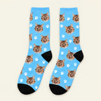 Chaussettes Personnalisées avec Photo – Votre Chat, Votre Chien ou un Proche