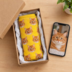 Chaussettes Personnalisées avec Photo – Votre Chat, Votre Chien ou un Proche
