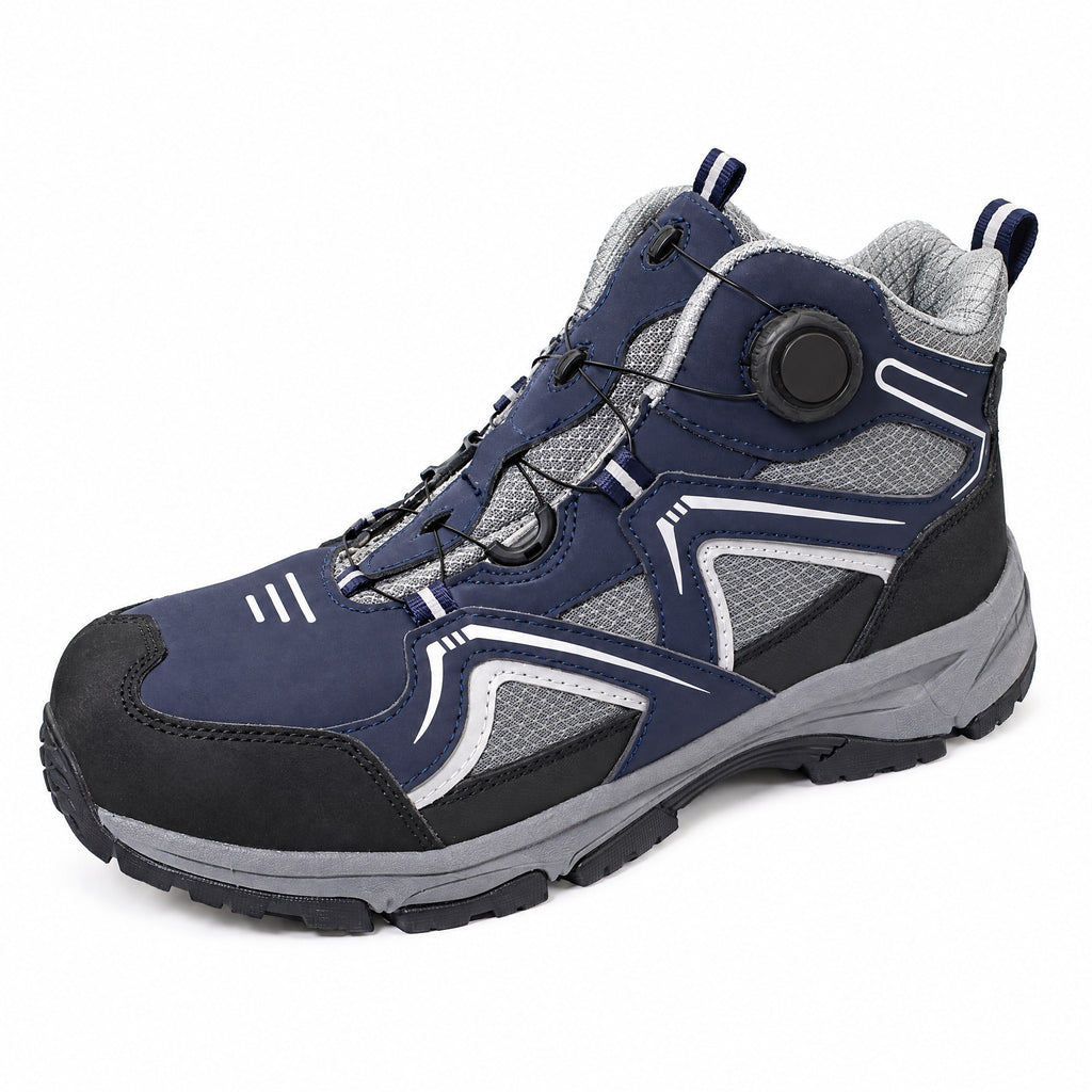 Chaussures de Sécurité Montantes à Serrage Molette – Coque et Semelle Antidérapante