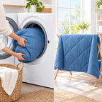 Couette 2 en 1 Sans Housse Lavable à Séchage Rapide – Toutes Tailles de Lit