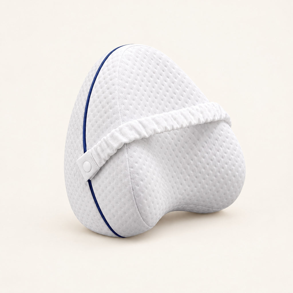 Coussin Genoux Mousse à Mémoire de Forme – Confort pour Dormeur sur le Côté