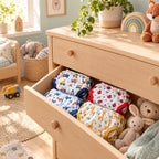 Culotte d'Apprentissage Propreté Enfant Lavable – Motifs Ludiques Tailles S à L