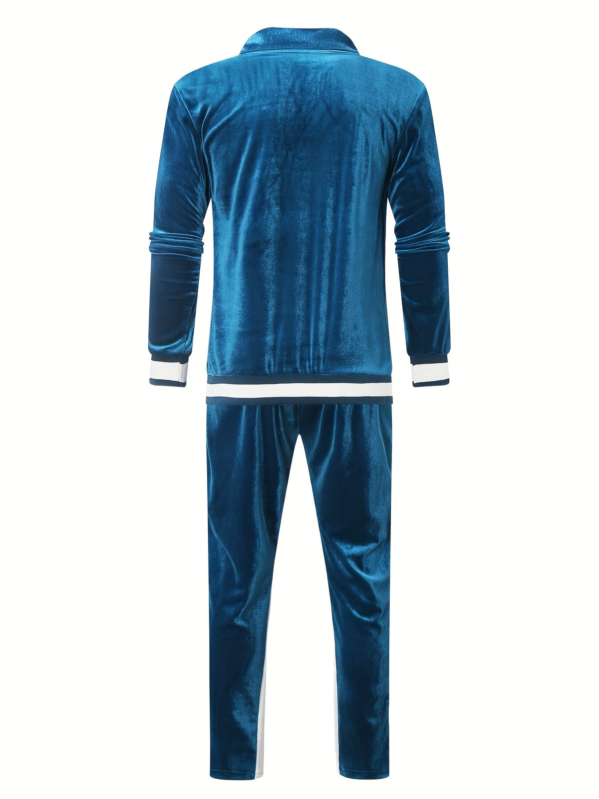 Ensemble de survêtement en velours pour homme