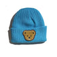 Bonnet Tricot Enfant avec Motif Ourson – Chapeaux et Casquettes Bébé Fille & Garçon | Hiver Chaud & Confortable