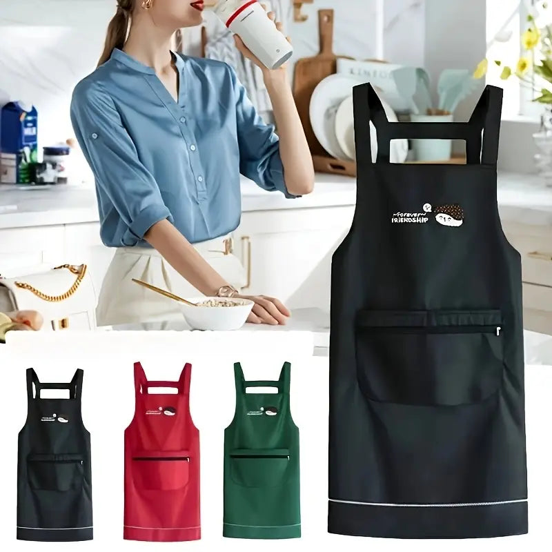 Tablier de Travail Professionnel avec Poche Frontale – Protection et Hygiène en Cuisine