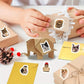 Autocollants Drôles de Chats – Stickers Amusants en Rouleau pour Ordinateur Portable, Tablette et Décoration DIY