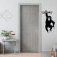 Sticker mural singe suspendu – Décoration murale amusante pour chambre d’enfant ou salle de jeux