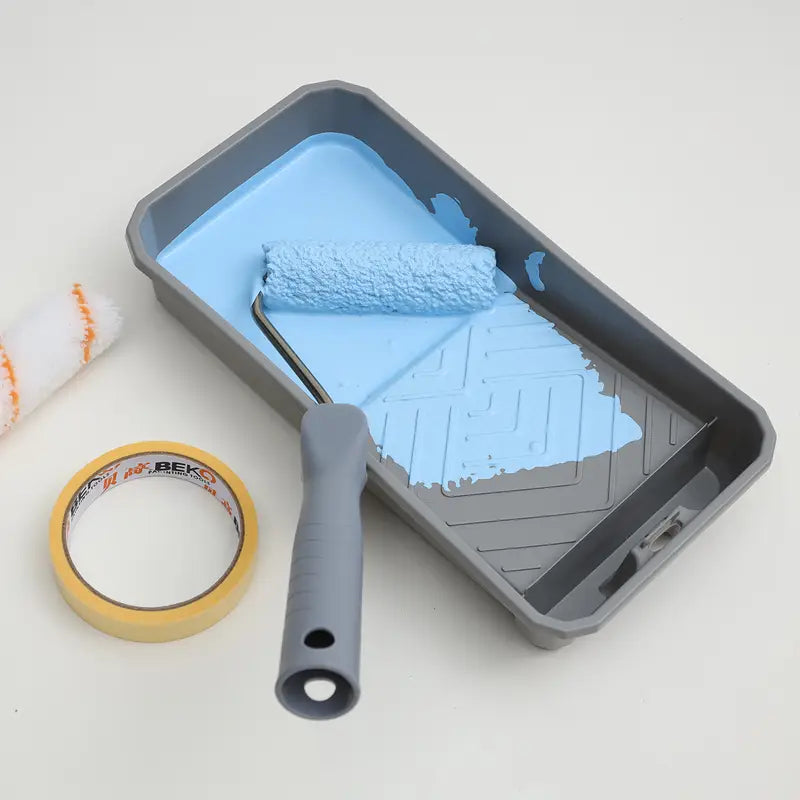 Bac à peinture en plastique 26 cm – Plateau de recharge pour rouleau, pratique et facile à nettoyer