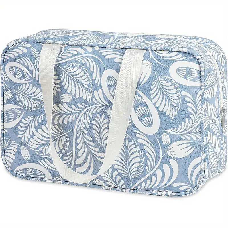 Trousse de toilette grand format à motifs éléphants  Style ethnique chic
