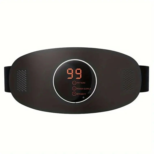 Ceinture Électrostimulation Abdominale – Massage Intelligent EMS avec Écran LED et 99 Niveaux d’Intensité