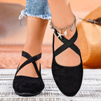 Ballerines femme à enfiler