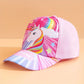 Casquette Enfant Licorne Colorée – Chapeaux et Casquettes Fille avec Motifs Arc-en-Ciel | Mode & Protection Soleil