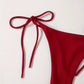 Bas de bikini échancré à nouer – Coloris fluo, taille réglable et coupe sexy pour toutes les silhouettes